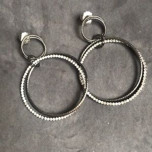Double hoop earring